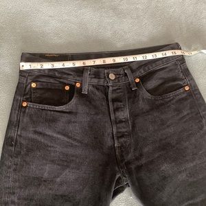 Levi’s 501’s (shortened)